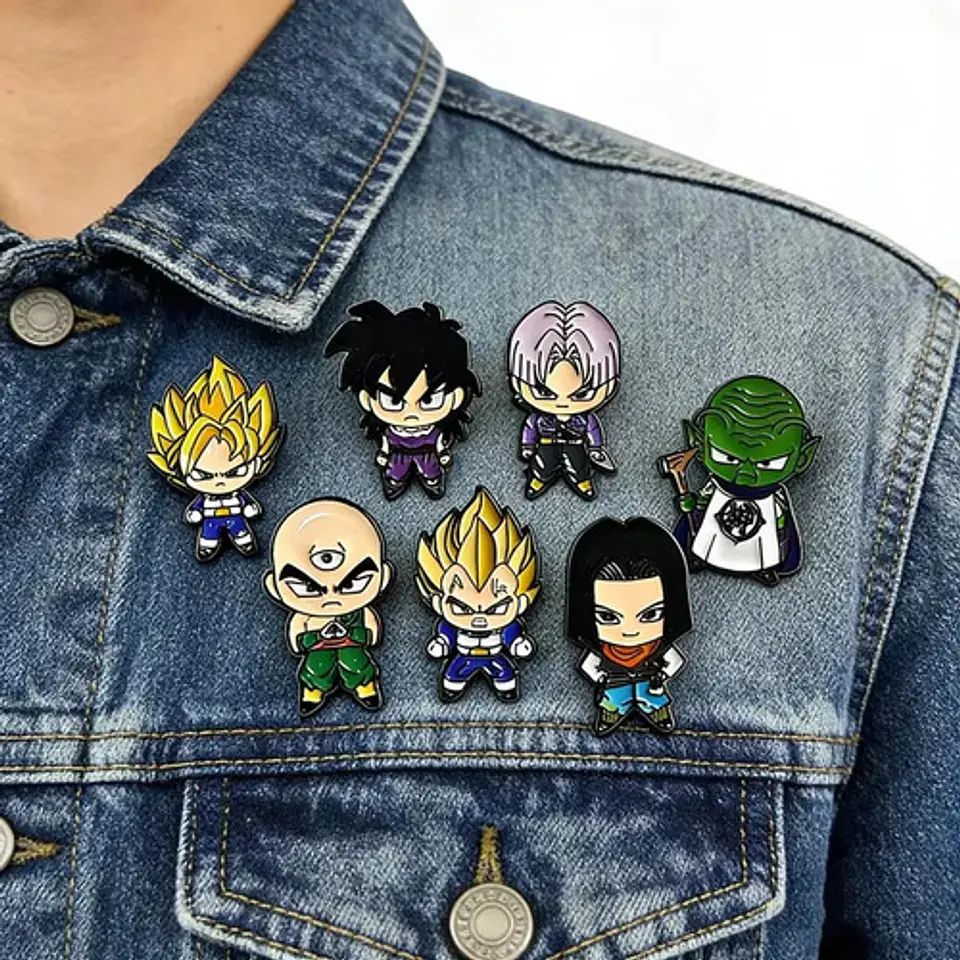 Pins Vegeta / Dragon Ball / Broches Metálicos (pines) 14