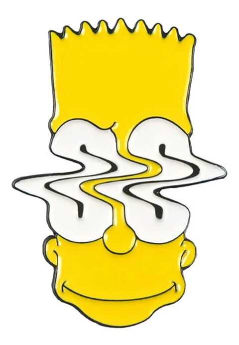 Pins De Bart / Los Simpson / Broches Metálicos (pines)
