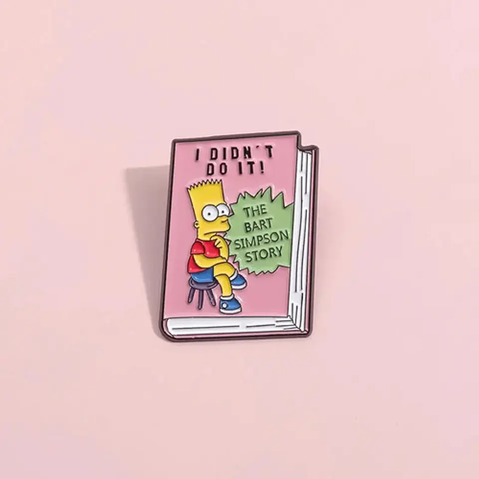 Pins De Bart / Los Simpson / Broches Metálicos (pines) 7