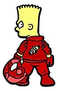 Pins De Bart / Los Simpson / Broches Metálicos (pines) - Miniatura 14