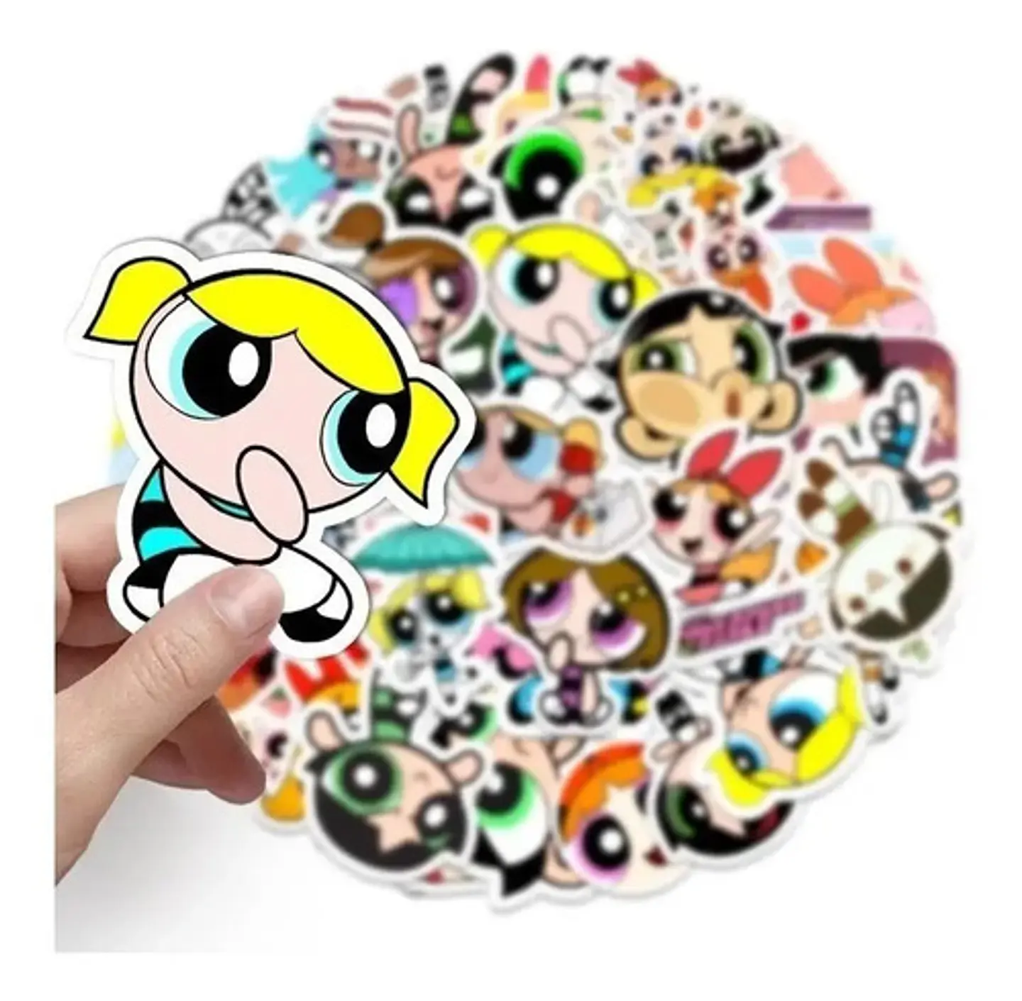 Chicas Superpoderosas - Set De 50 Stickers / Calcomanias 3