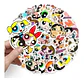 Chicas Superpoderosas - Set De 50 Stickers / Calcomanias - Miniatura 4