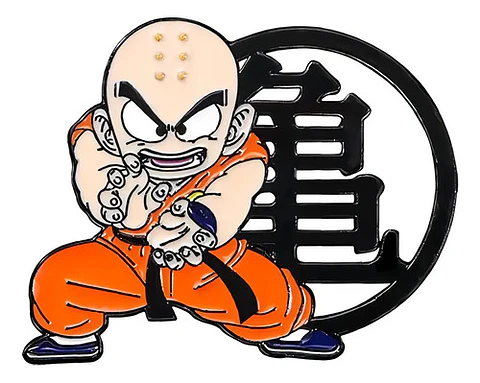 Pins Krilin / Dragon Ball / Broches Metálicos (pines)