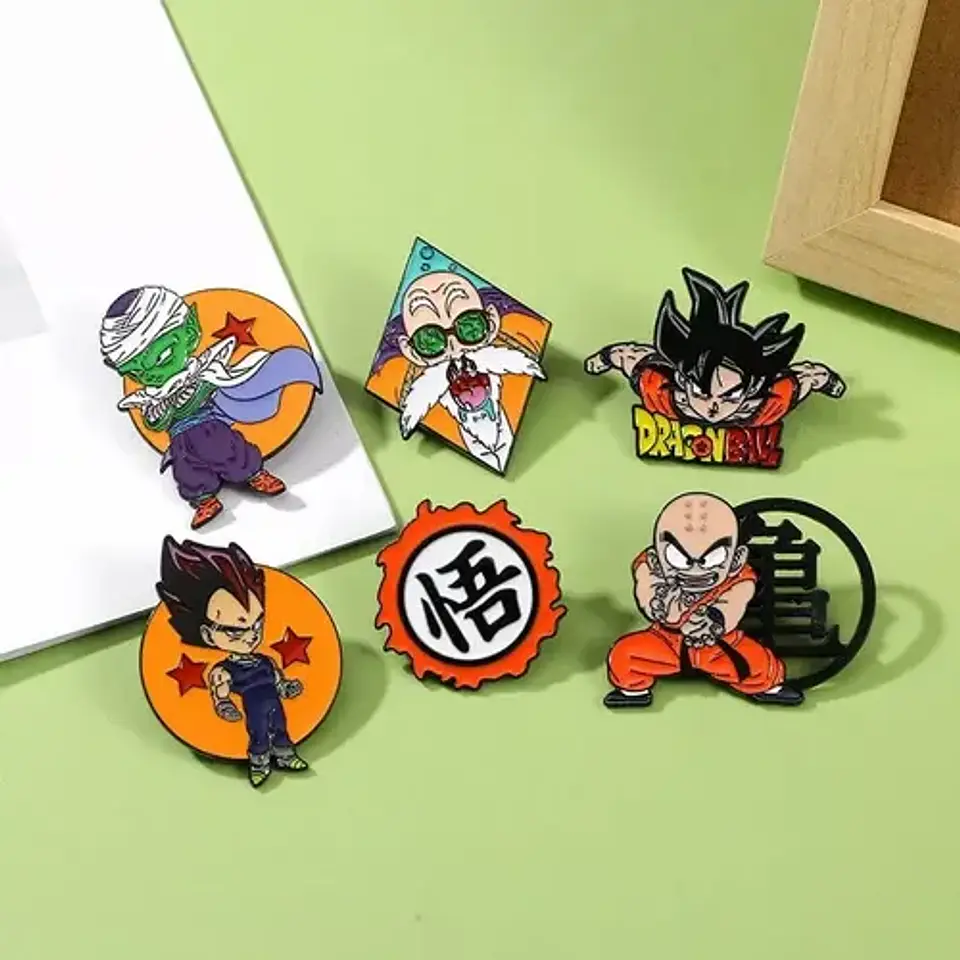 Pins Krilin / Dragon Ball / Broches Metálicos (pines) 2