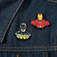 Pins De  Batman / Dc Comics / Broches Metálicos (pines) - Miniatura 11