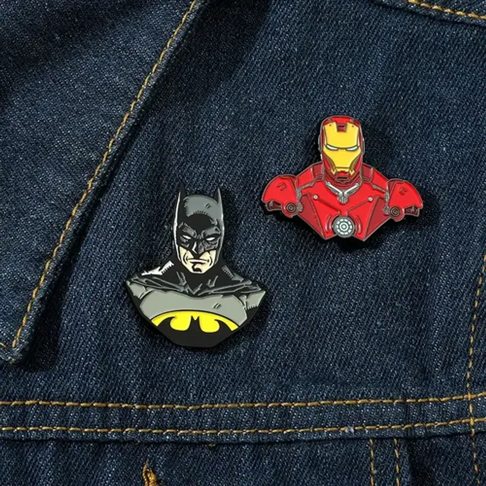 Pins De  Batman / Dc Comics / Broches Metálicos (pines) 11