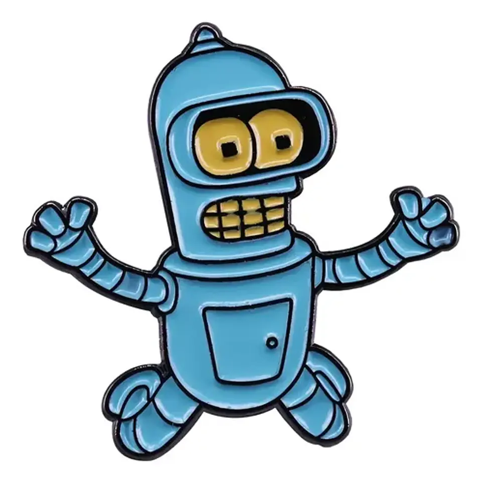 Pins Bender / Futurama / Broches Metálicos (pines) 1