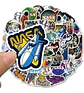 Nasa / Astronauta - Set De 50 Stickers / Calcomanias - Miniatura 3