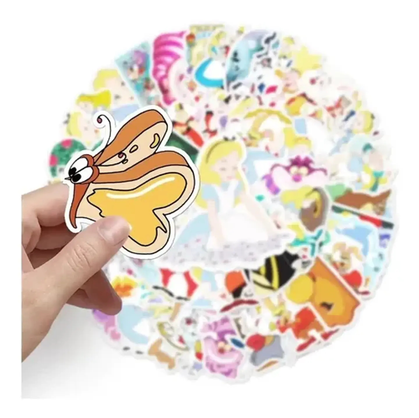 Alicia En El Pais De Las Maravillas  - Set De 50 Stickers 2