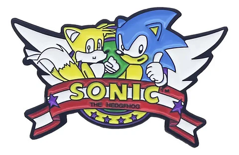 Pins De Sonic / Sonic / Broches Metálicos (pines)