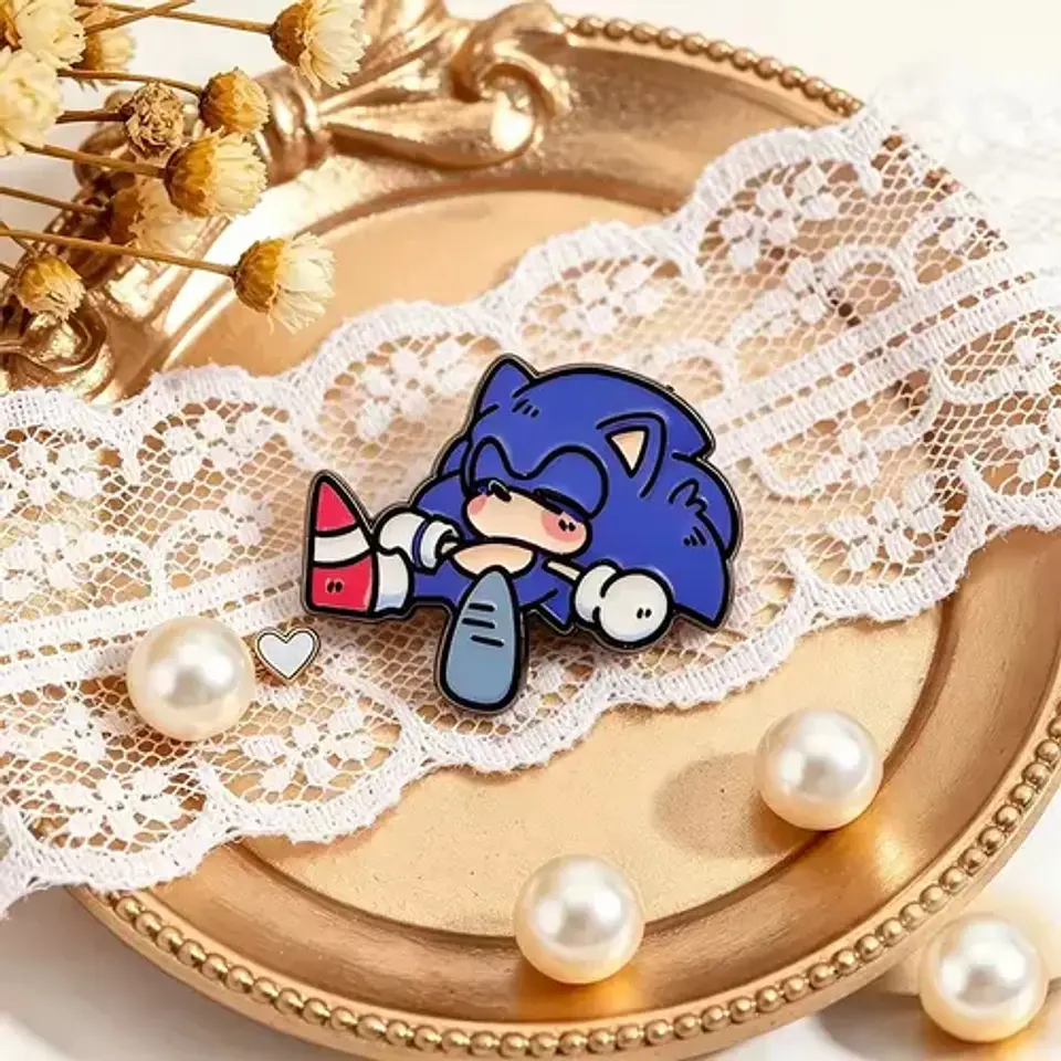 Pins De Sonic / Sonic / Broches Metálicos (pines) 8