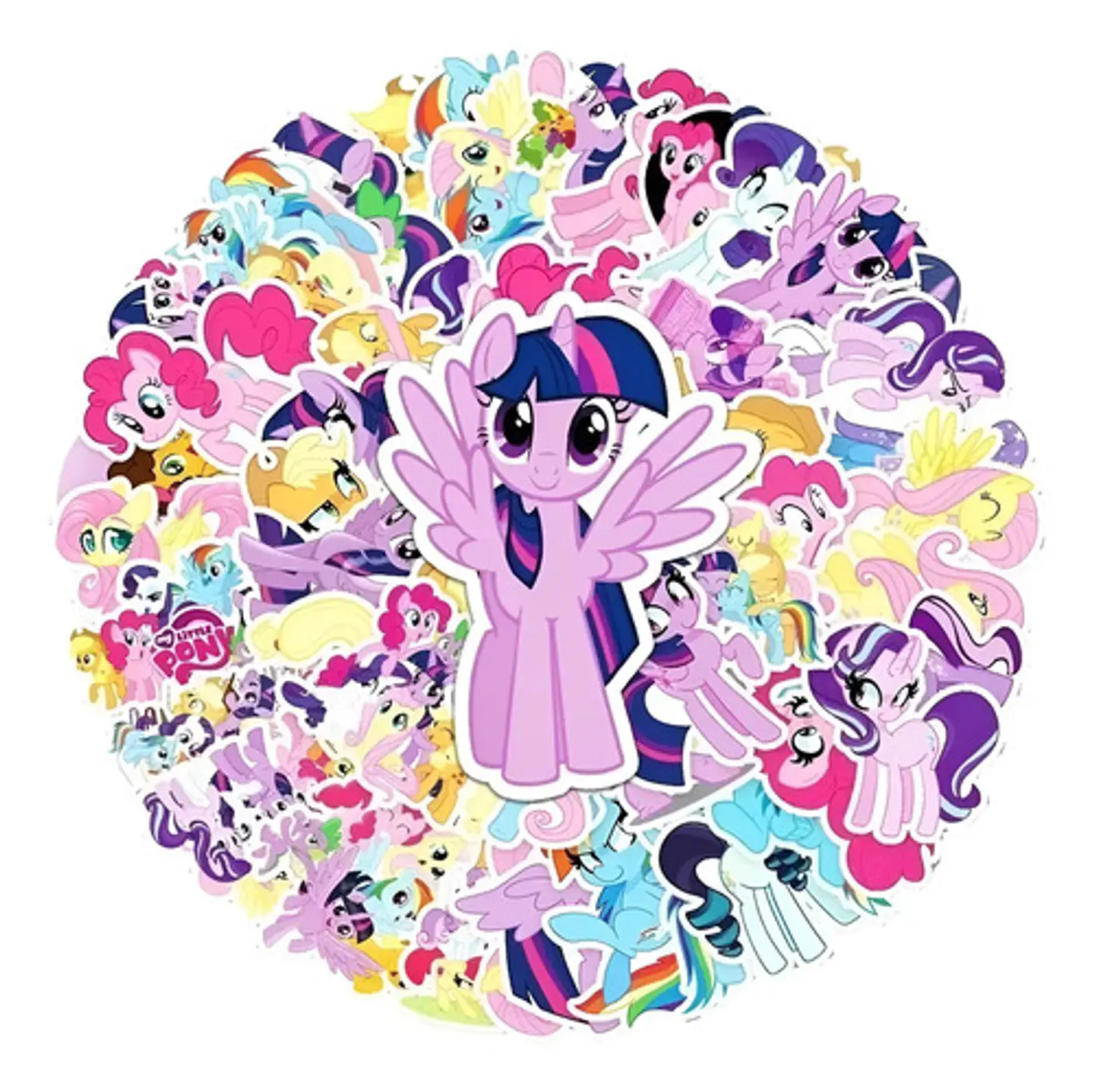 My Little Pony - Set De 50 Stickers / Calcomanias 1
