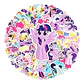 My Little Pony - Set De 50 Stickers / Calcomanias - Miniatura 1