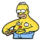 Pins De Homero / Los Simpson / Broches Metálicos Pines - Miniatura 2