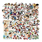 Pinocho - Set De 50 Stickers / Calcomanias / Pegatinas - Miniatura 4