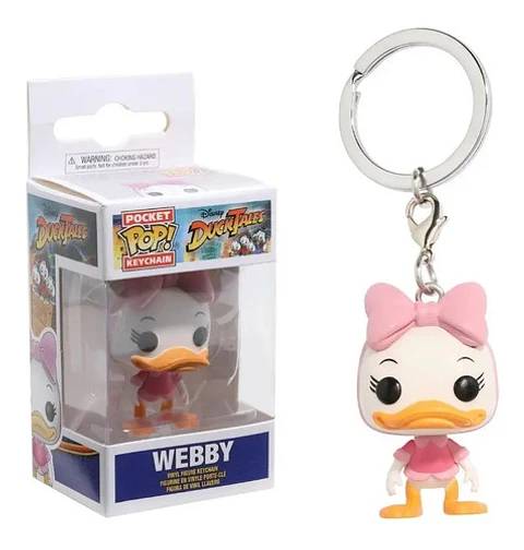 Llavero De Webby / Ducktales / Disney - Incluye Caja Funko