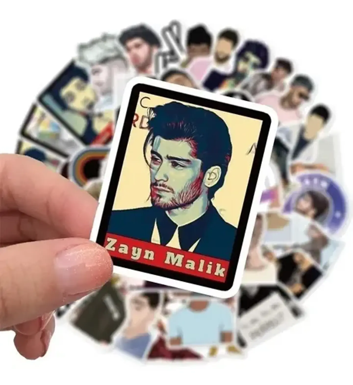 Zayn Malik - Set De 50 Stickers / Calcomanias / Pegatinas 3
