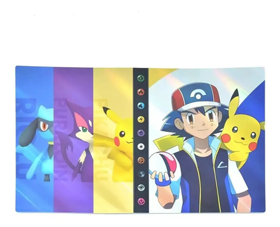 Álbum De Cartas Pokémon 240 Uds Carpeta Ash Ketchum 2