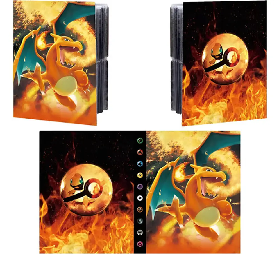 Álbum De Cartas Pokémon 240 Uds Carpeta Ash Ketchum 7