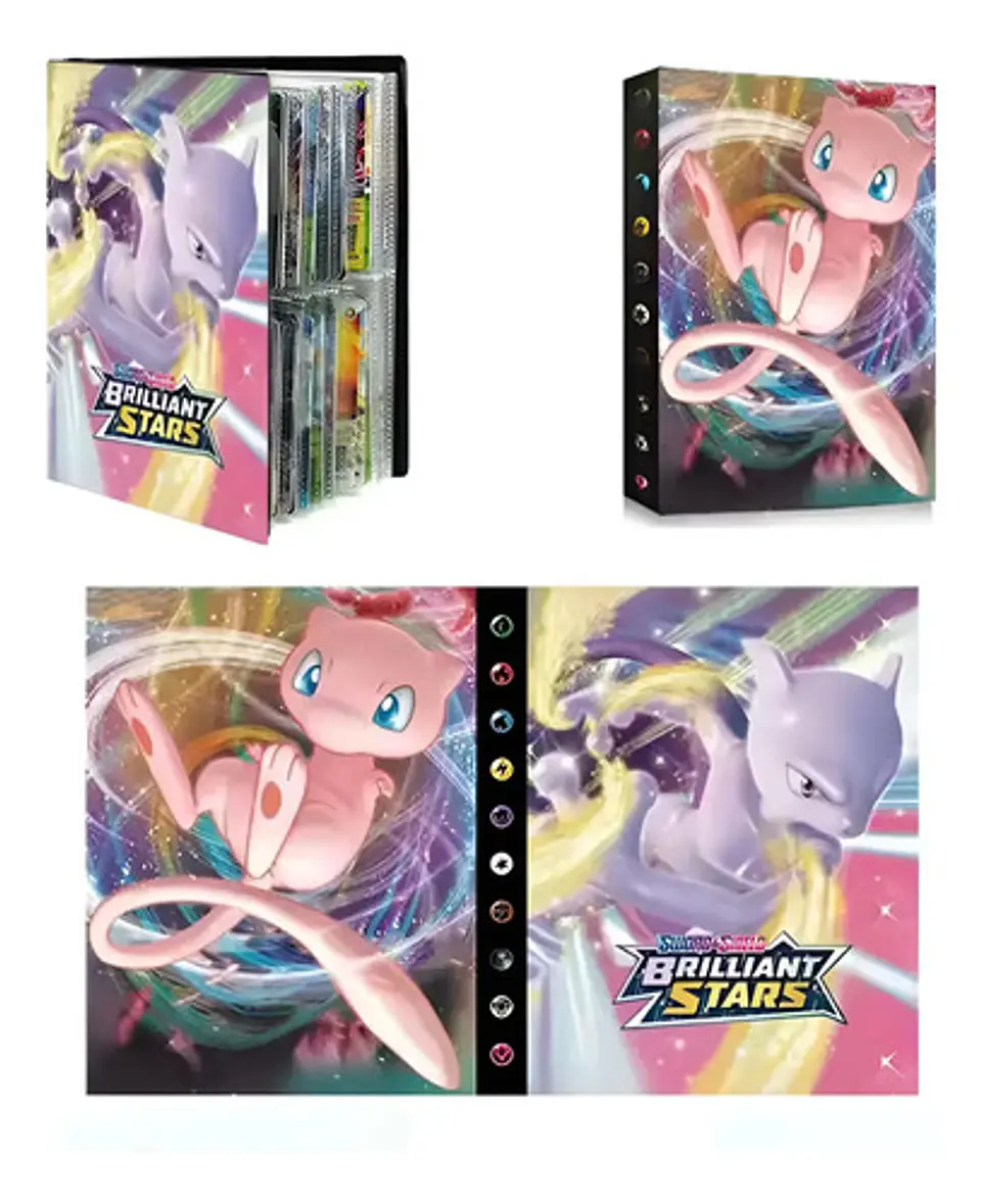 Álbum De Cartas Pokémon 240 Uds Carpeta Ash Ketchum 8