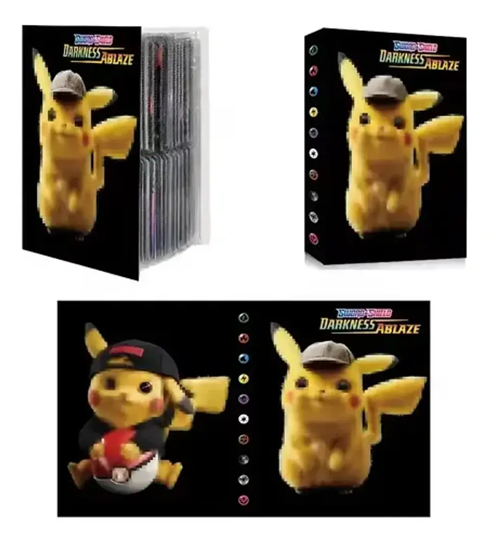 Álbum De Cartas Pokémon 240 Uds Carpeta Ash Ketchum 11