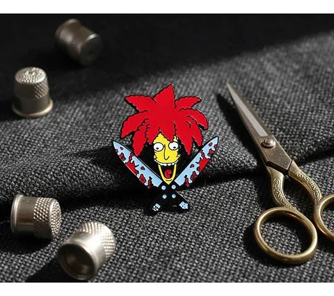 Pins Sideshow Bob / Los Simpson / Broches Metálicos (pines)