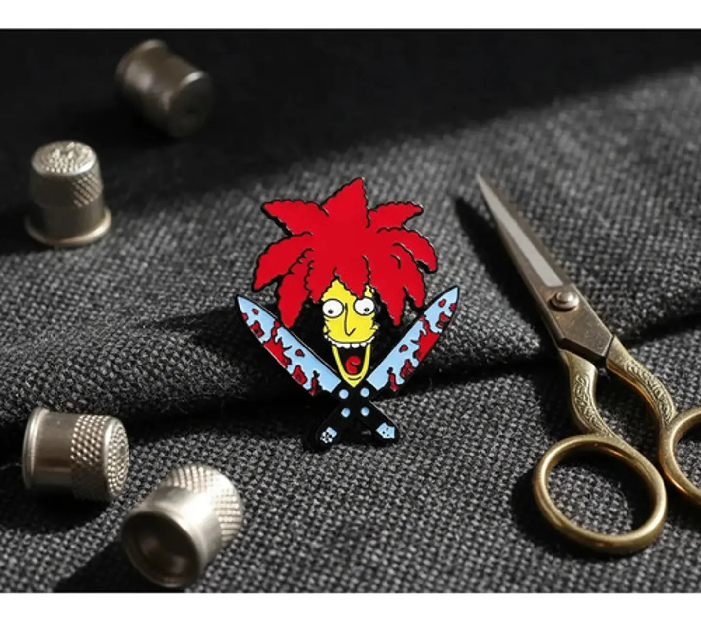 Pins Sideshow Bob / Los Simpson / Broches Metálicos (pines) 2