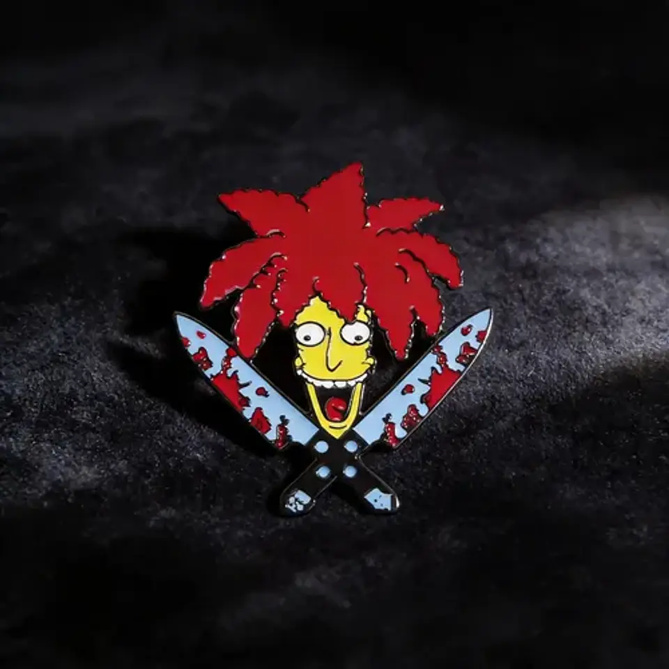 Pins Sideshow Bob / Los Simpson / Broches Metálicos (pines) 3