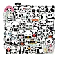 Panda Kawaii - Set De 50 Stickers / Calcomanias / Pegatinas - Miniatura 4