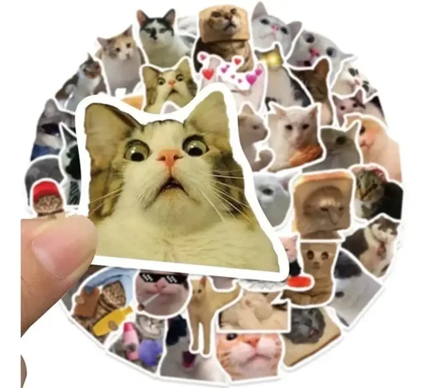Gato Gatitos - Set De 50 Stickers / Calcomanias / Pegatinas 3