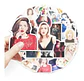 Scarlett Johansson - Set De 50 Stickers / Calcomanias - Miniatura 3