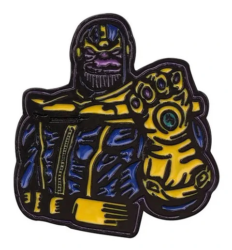 Pins De Thanos / Marvel Comics / Broches Metálicos (pines)