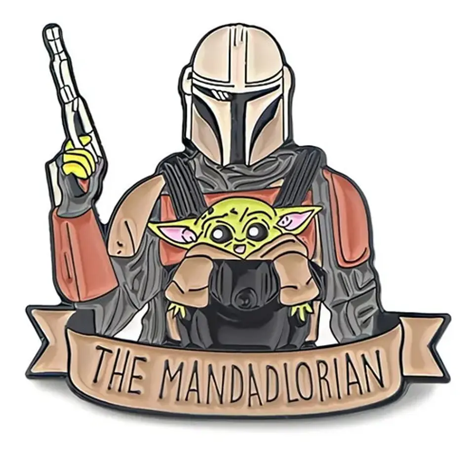 Pins The Mandalorian / Star Wars / Broches Metálicos (pines) 1