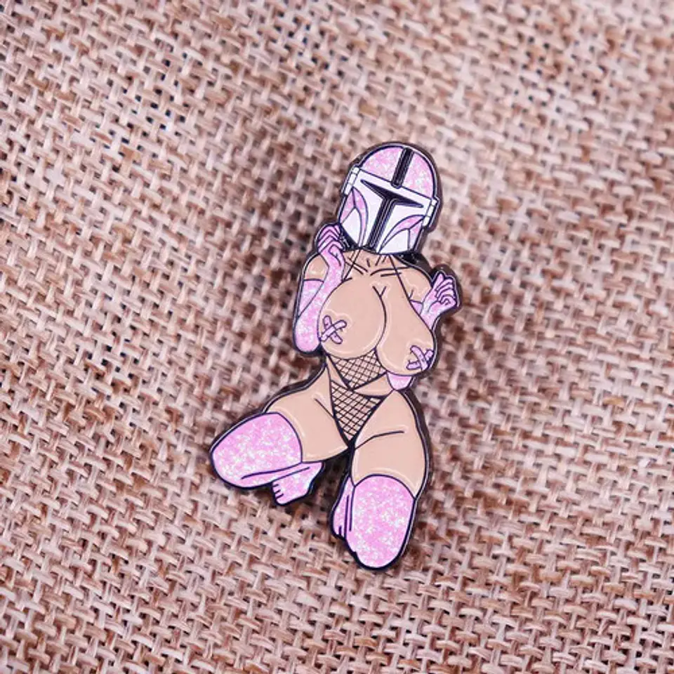 Pins The Mandalorian / Star Wars / Broches Metálicos (pines) 6