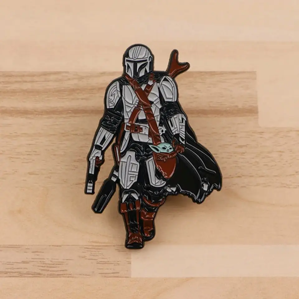 Pins The Mandalorian / Star Wars / Broches Metálicos (pines) 11
