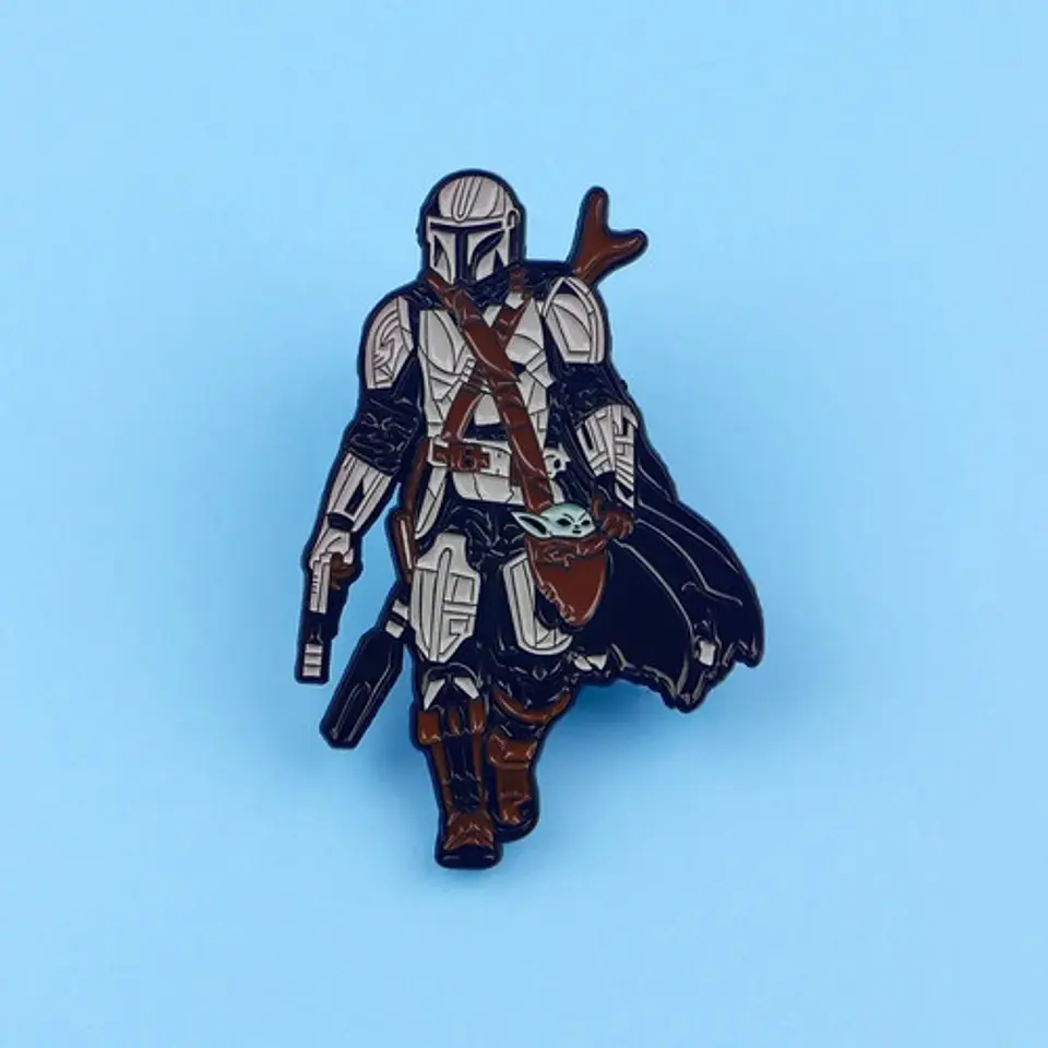 Pins The Mandalorian / Star Wars / Broches Metálicos (pines) 12