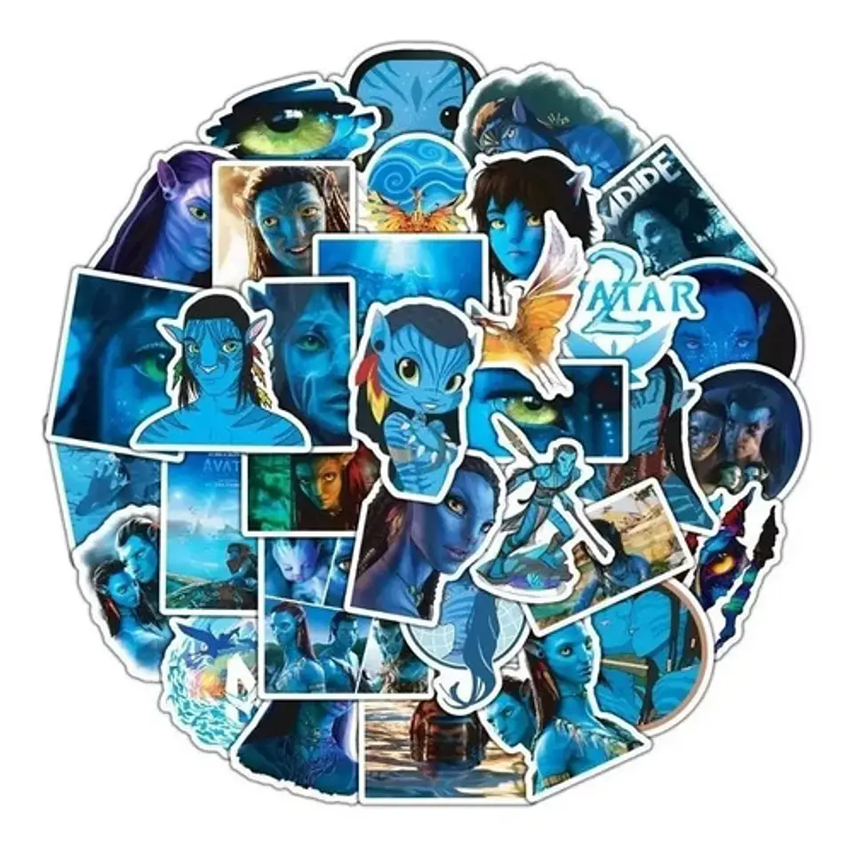 Avatar - Set De 50 Stickers / Calcomanías / Pegatinas 1