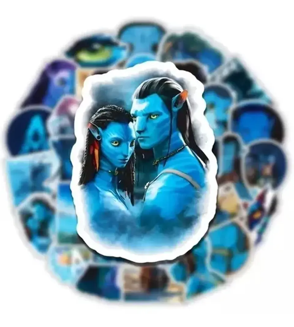 Avatar - Set De 50 Stickers / Calcomanías / Pegatinas 4