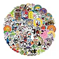 Cuphead - Set De 50 Stickers / Calcomanias / Pegatinas - Miniatura 2