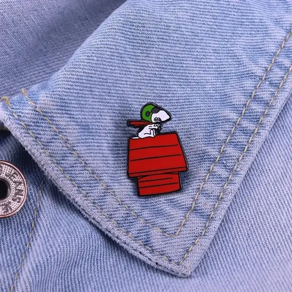 Pins De Snoopy / Peanuts / (pines) Broches Metálicos 6