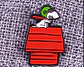 Pins De Snoopy / Peanuts / (pines) Broches Metálicos - Miniatura 7