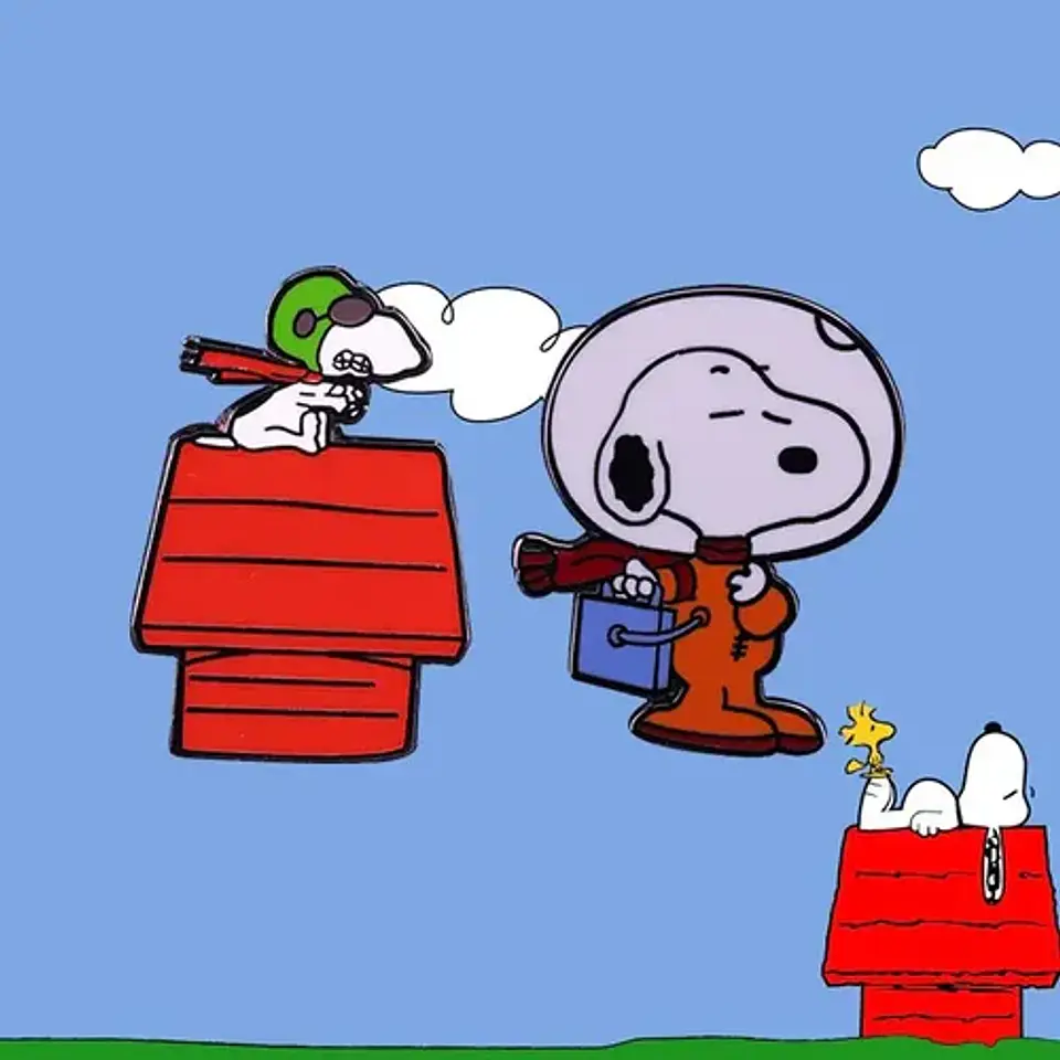 Pins De Snoopy / Peanuts / (pines) Broches Metálicos 8