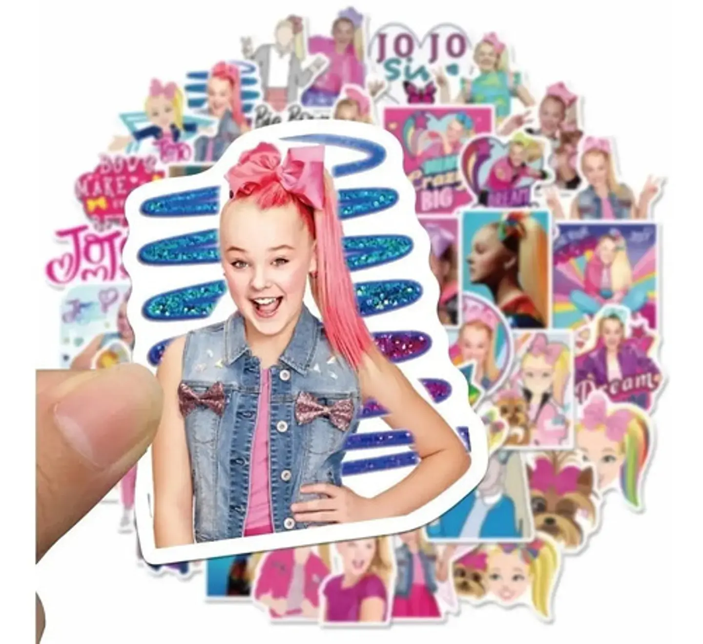 Jojo Siwa - Set De 50 Stickers / Calcomanias / Pegatinas 2