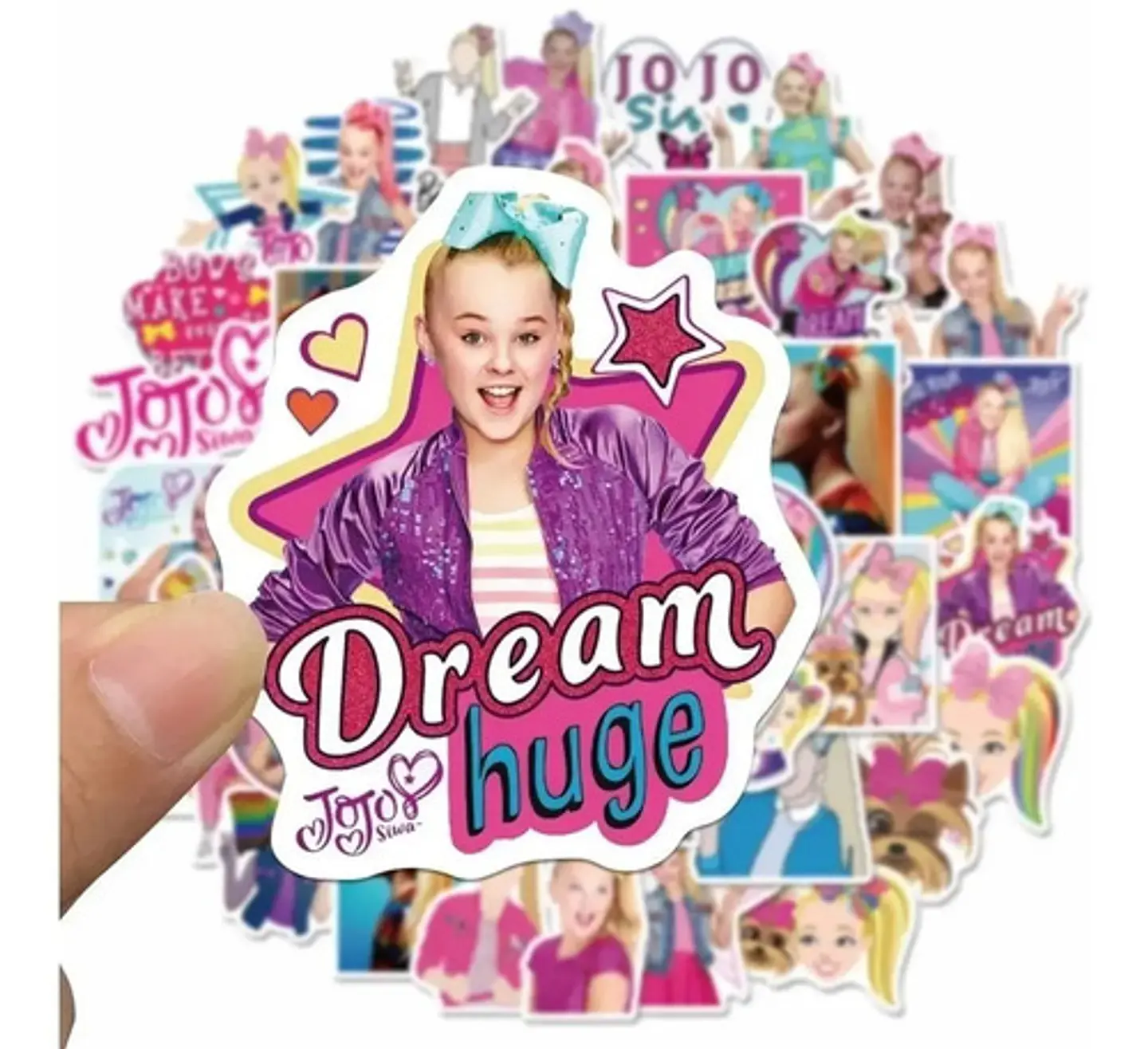 Jojo Siwa - Set De 50 Stickers / Calcomanias / Pegatinas 3