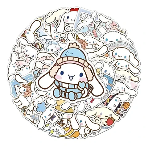 Cinnamoroll - Set De 50 Stickers / Calcomanias / Pegatinas