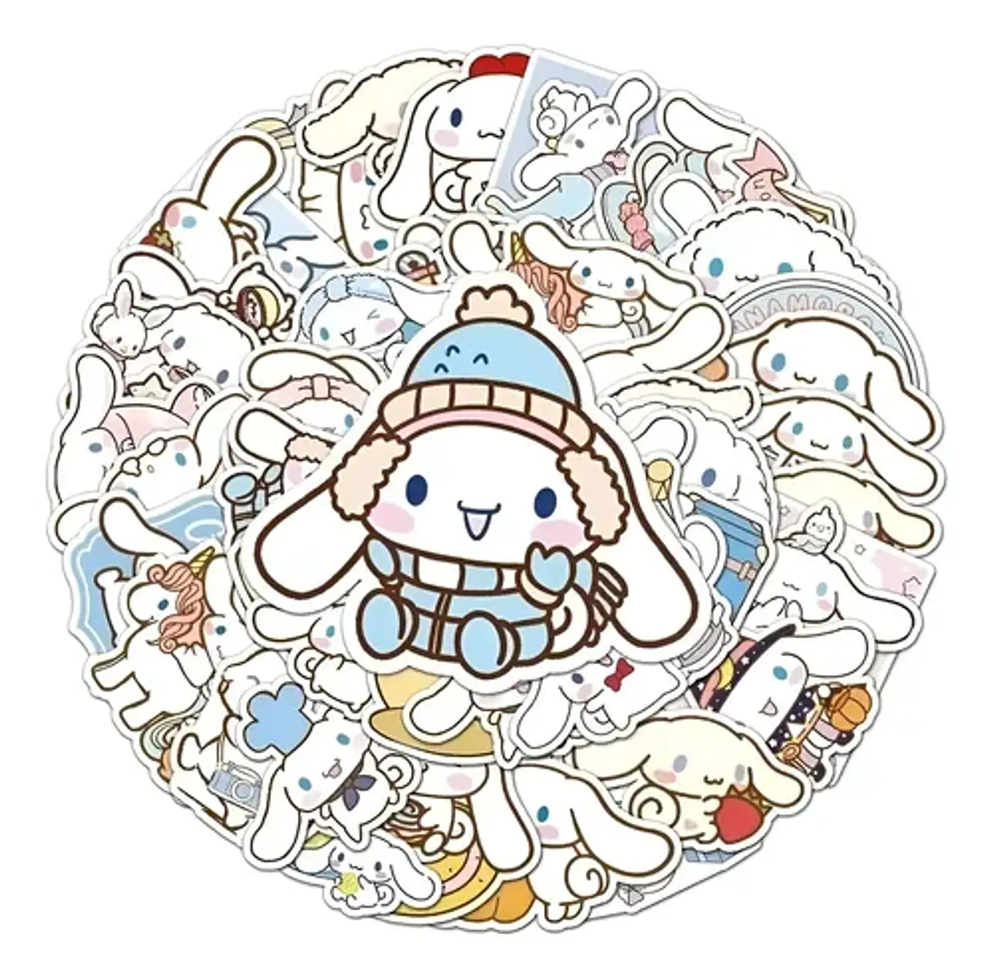 Cinnamoroll - Set De 50 Stickers / Calcomanias / Pegatinas 1