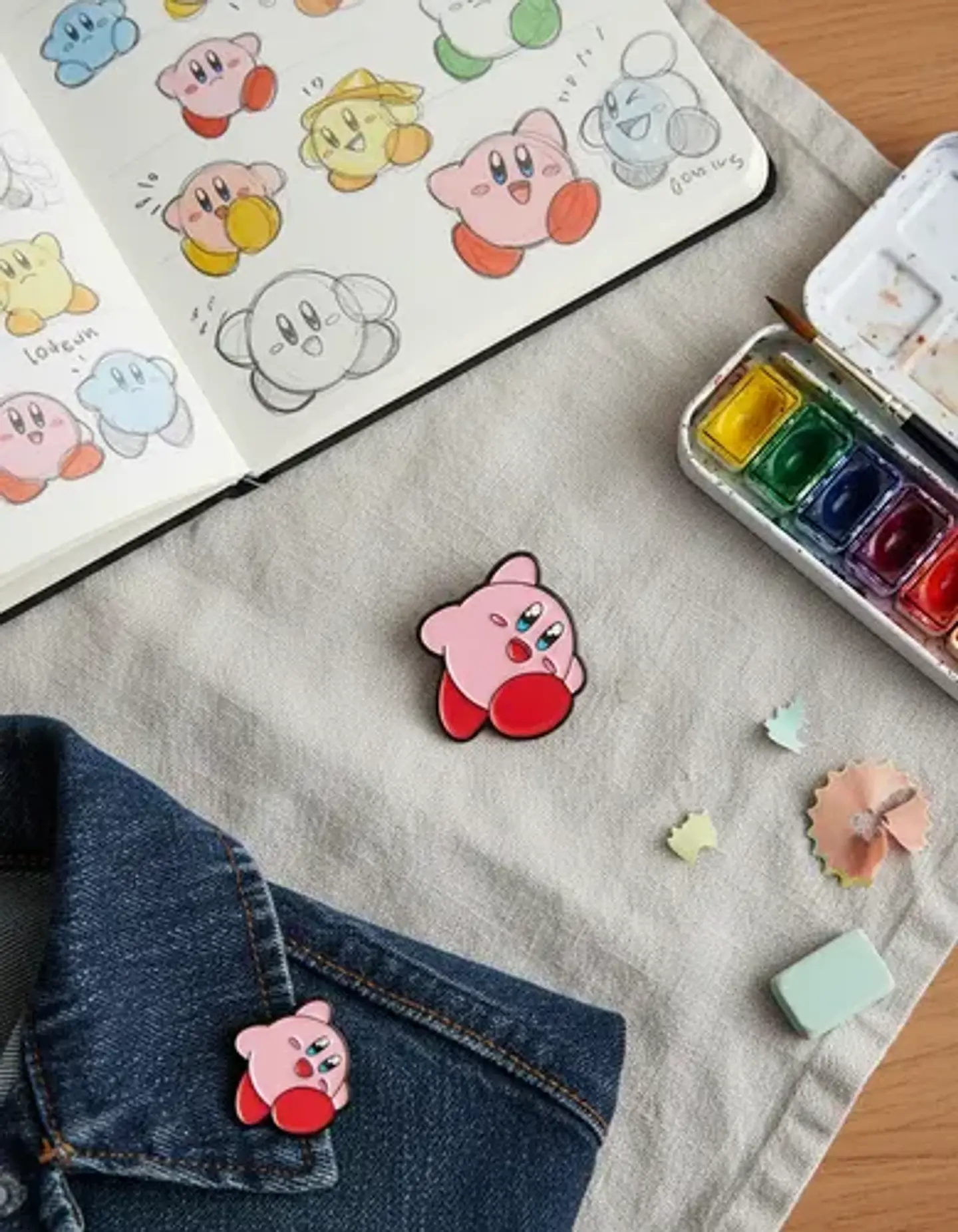 Pins De Kirby / Kirby / Broches Metálicos (pines) 4
