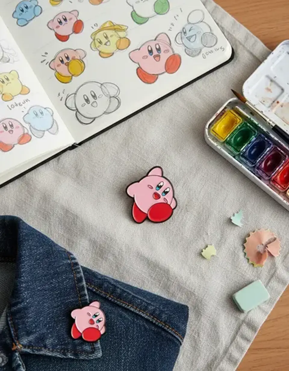 Pins De Kirby / Kirby / Broches Metálicos (pines) 4