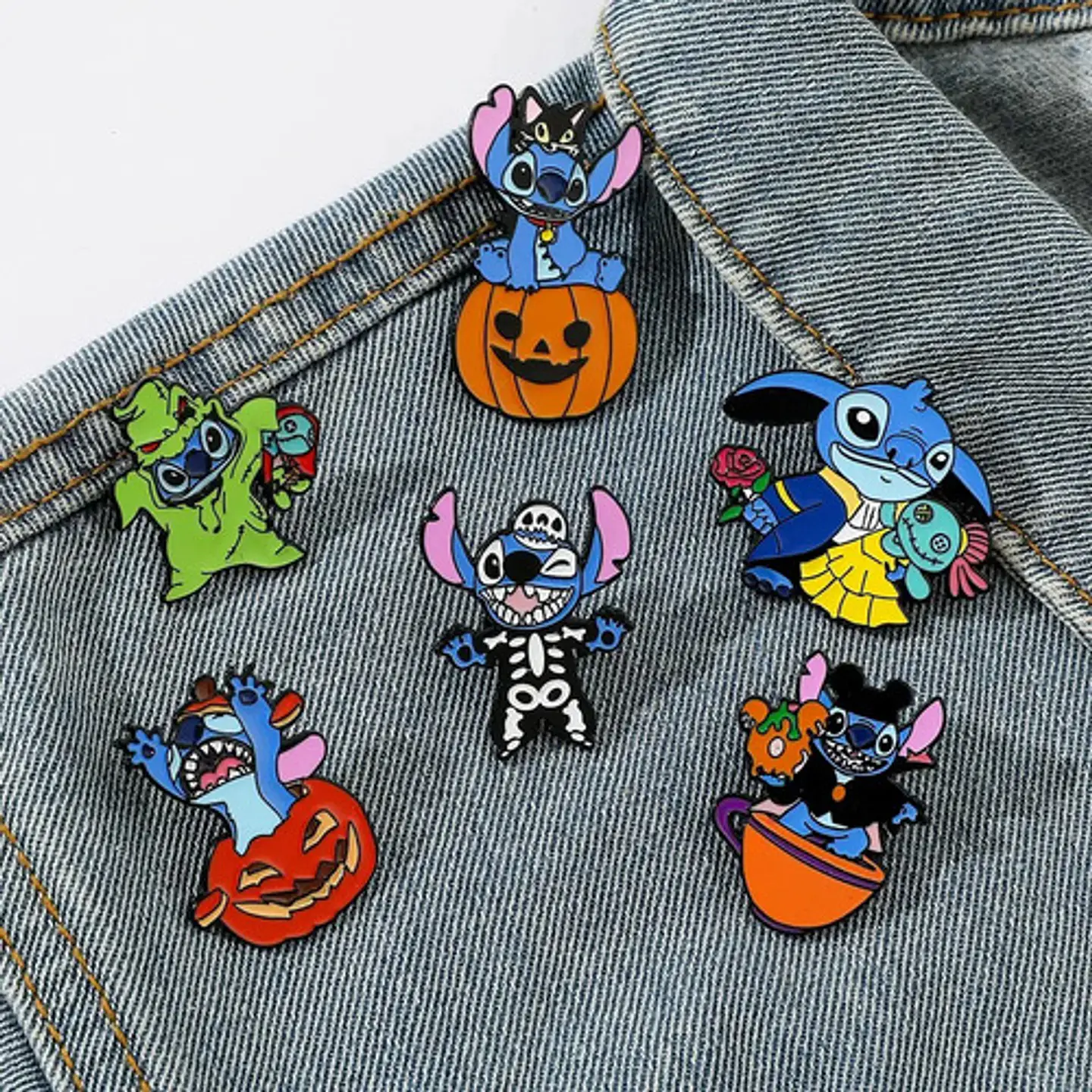 Pins De Stitch / Solo Stitch / Broches Metálicos (pines) 17