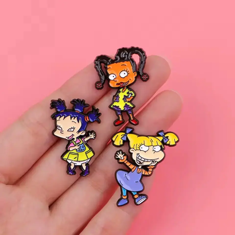 Pins De Aventuras En Pañales / Rugrats / Broches Metálicos 8